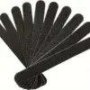 Black Double-Sided Nail File Set