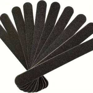 Black Double-Sided Nail File Set