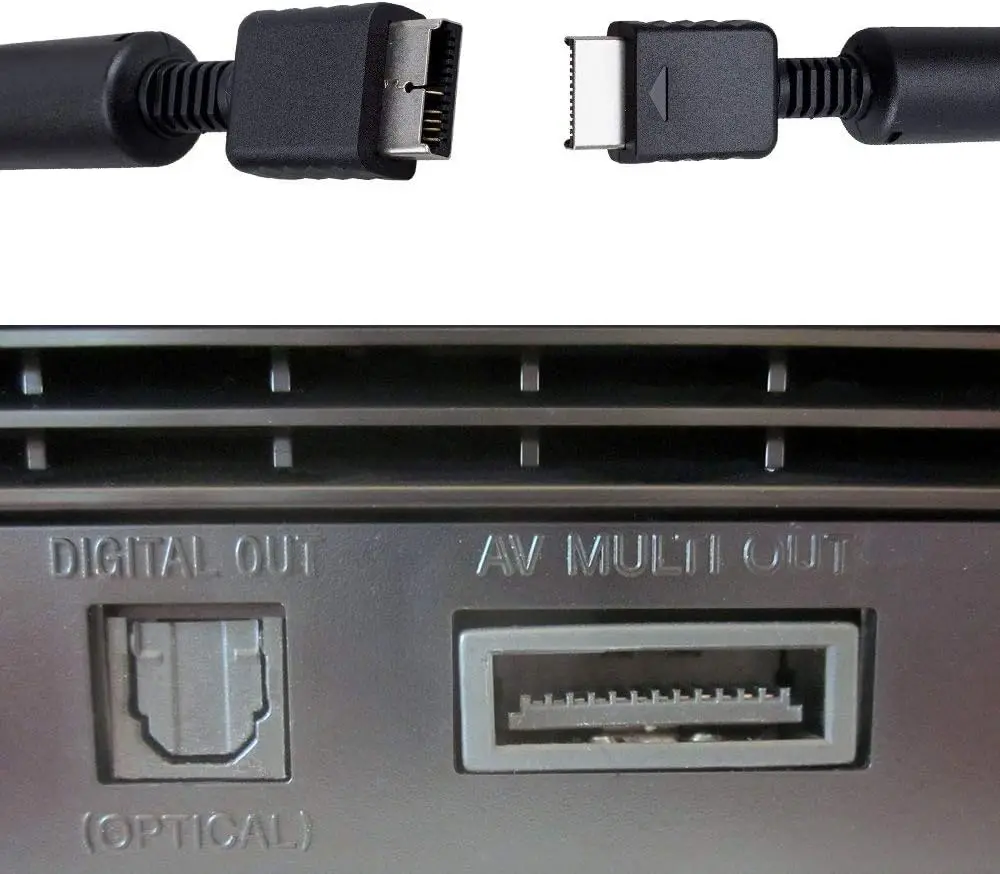 AV to RCA Cable for PlayStation Consoles 2 AV to RCA Cable for PlayStation Consoles - Image 2