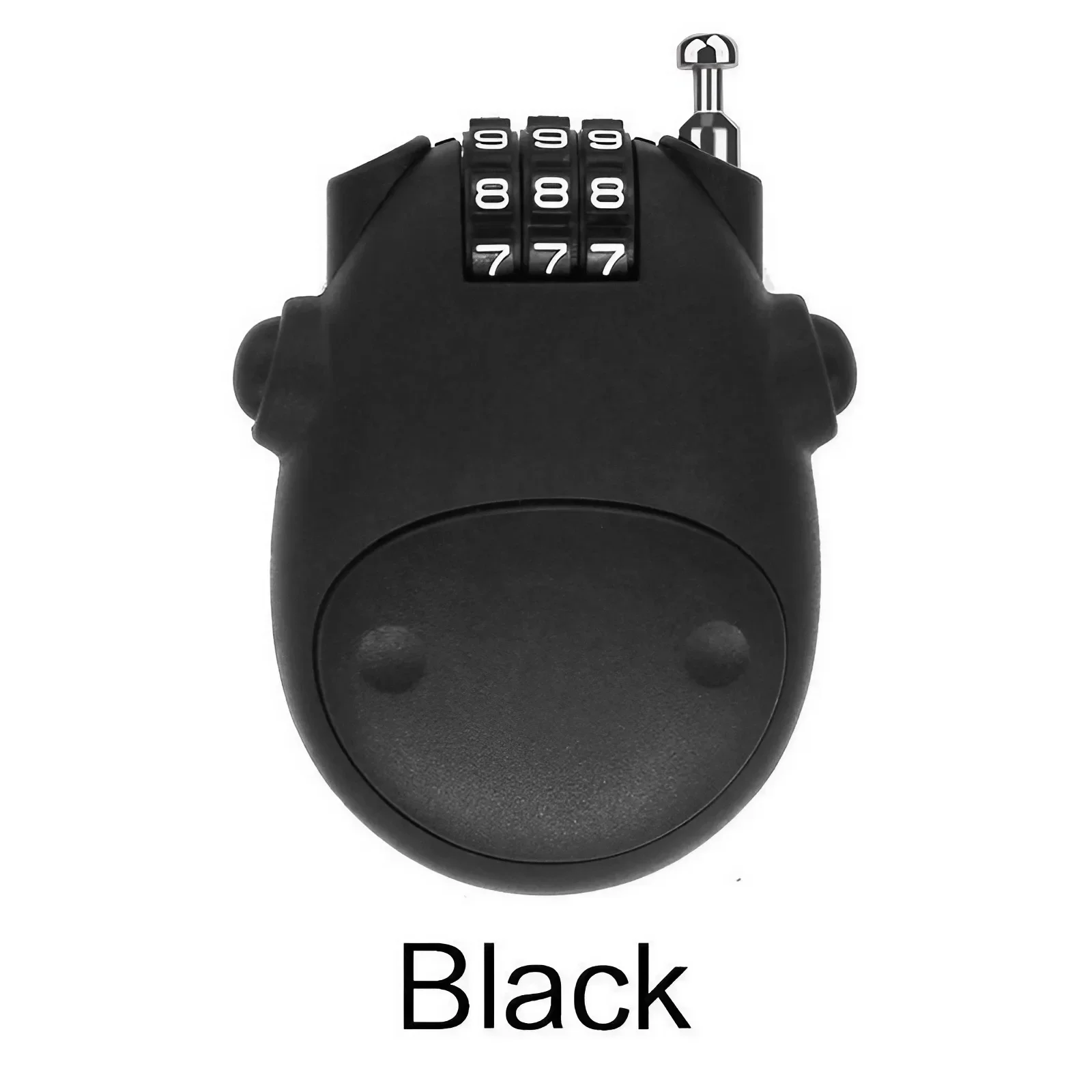 Cute Pig Bicycle Lock with Steel Cable 7 Cute Pig Bicycle Lock with Steel Cable - Image 7