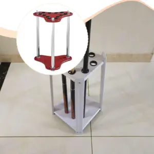 Elegant 12-Slot Wooden Pool Cue Rack 10 Se2aefd9f643c44d0959b16abdf261379J