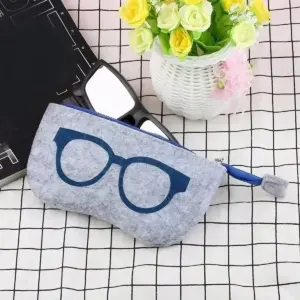 Vibrant Wool Felt Sunglasses Case 18.5cm 15 Se2af867f4b70464a8bcaf864223716dfz