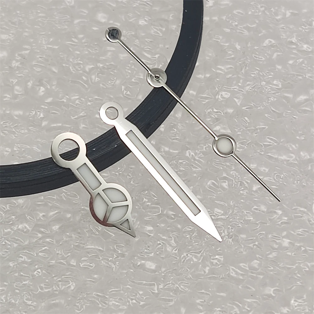 Silver Watch Hands Set for NH35 Models 6 Silver Watch Hands Set for NH35 Models - Image 6