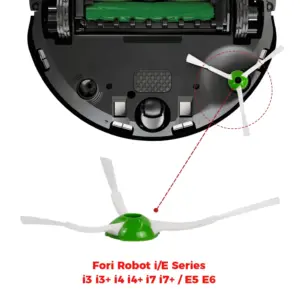 Vibrant Green Roomba Side Brush Set for i and e Series 15 Se2dbfbf2f9e94f62af9d4a745bb9709e6