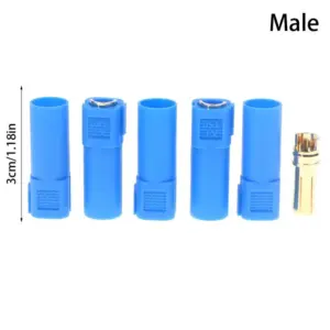 Color-Coded 6mm Bullet Connectors for RC Batteries 16 Se2de140258dd42e99a9d82a013c67b44n