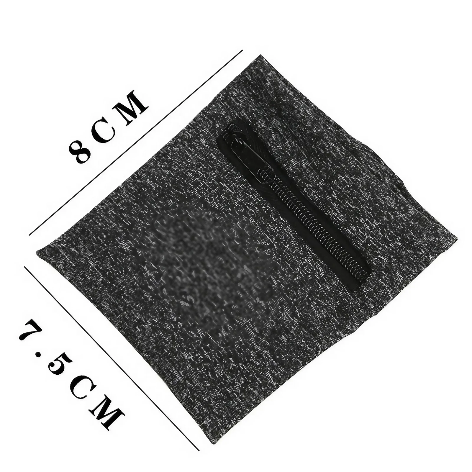 Black Active Wrist Wallet for Running & Travel 3 Black Active Wrist Wallet for Running & Travel - Image 3