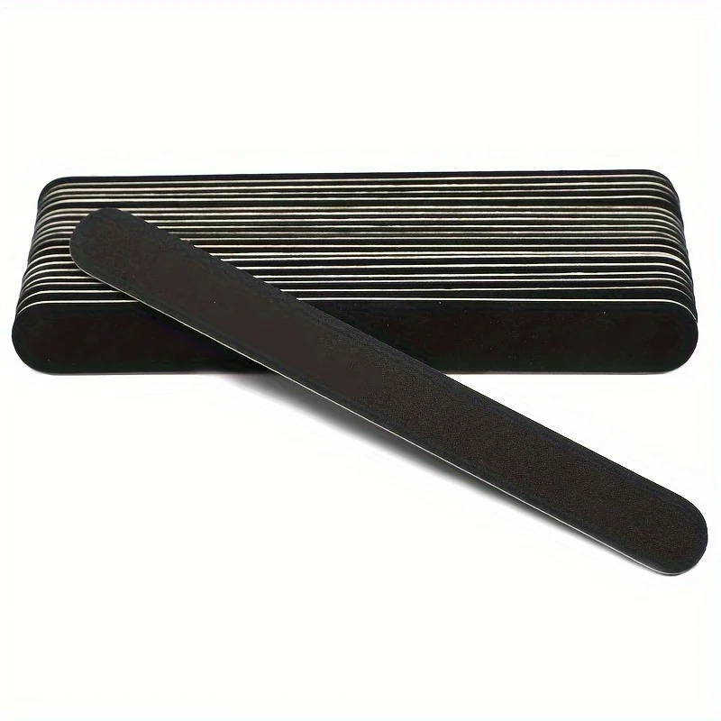 Black Double-Sided Nail File Set 9 Black Double-Sided Nail File Set - Image 9