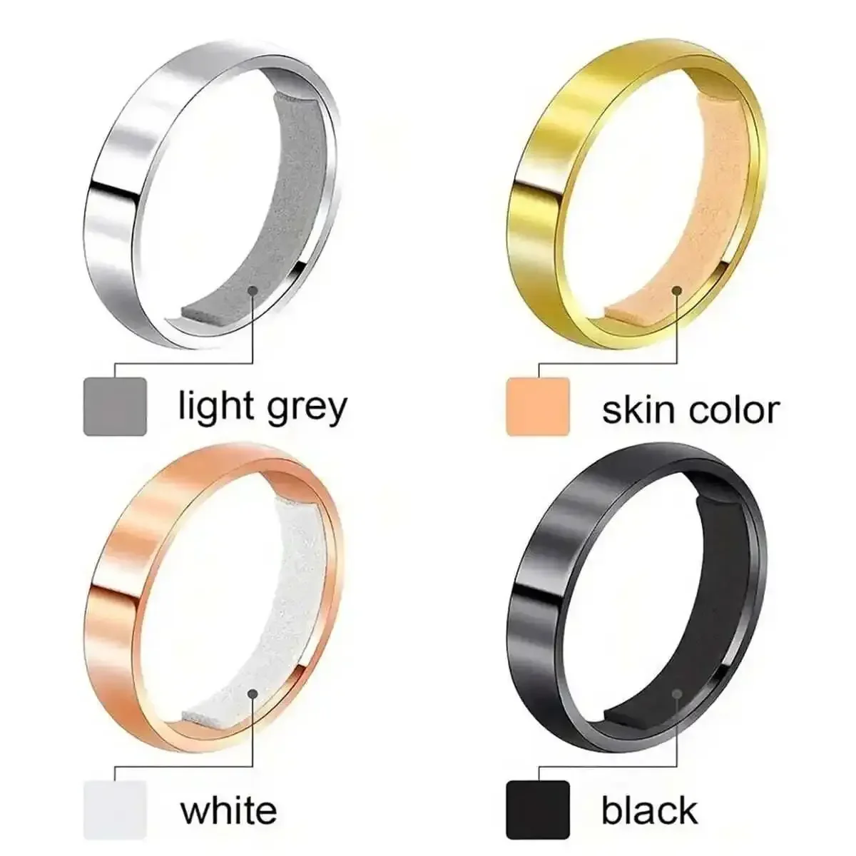 Vibrant 4-Color EVA Ring Adjusters Set 5 Vibrant 4-Color EVA Ring Adjusters Set - Image 5