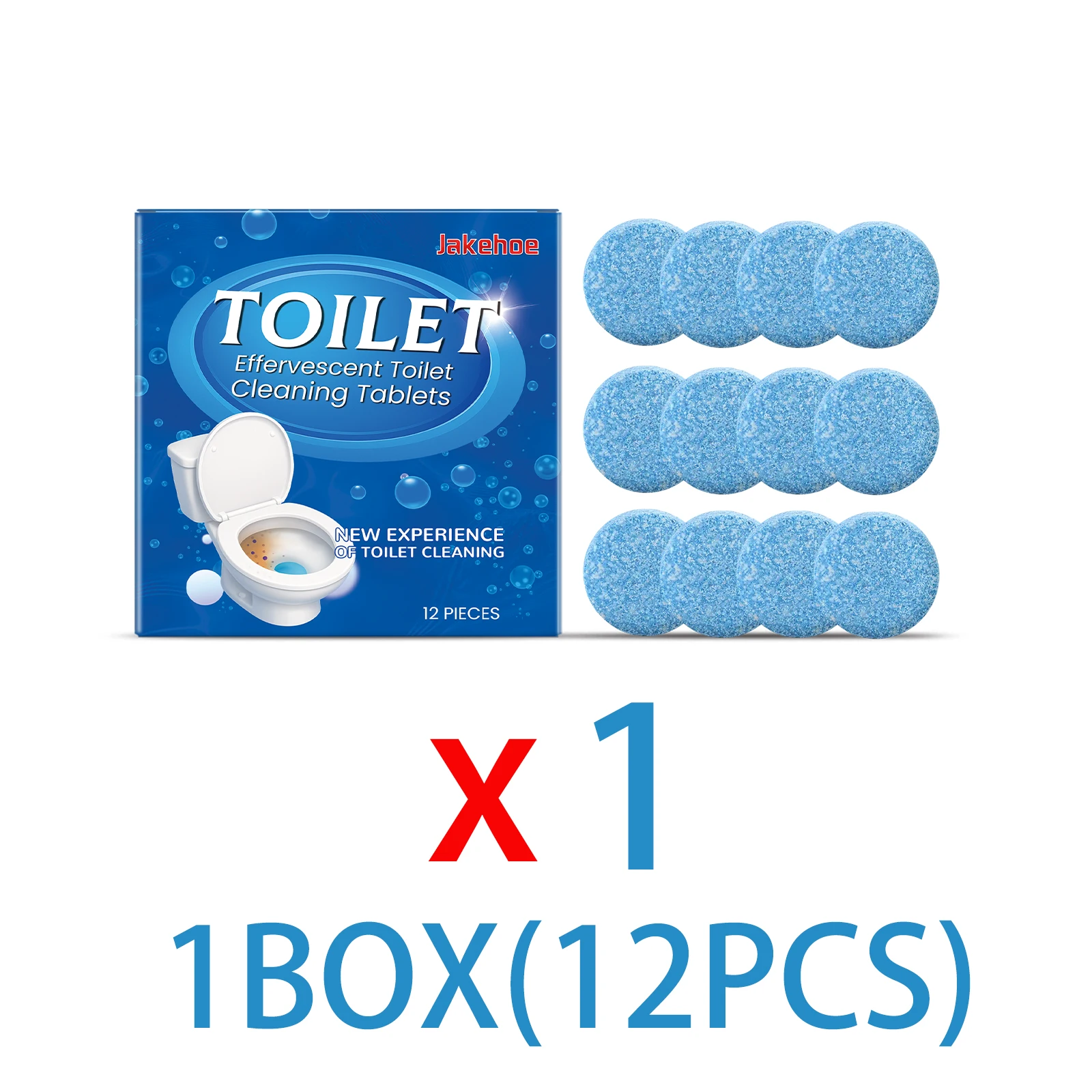 Oxygen Bleach Toilet Tablets Set of 12 9 Oxygen Bleach Toilet Tablets Set of 12 - Image 9