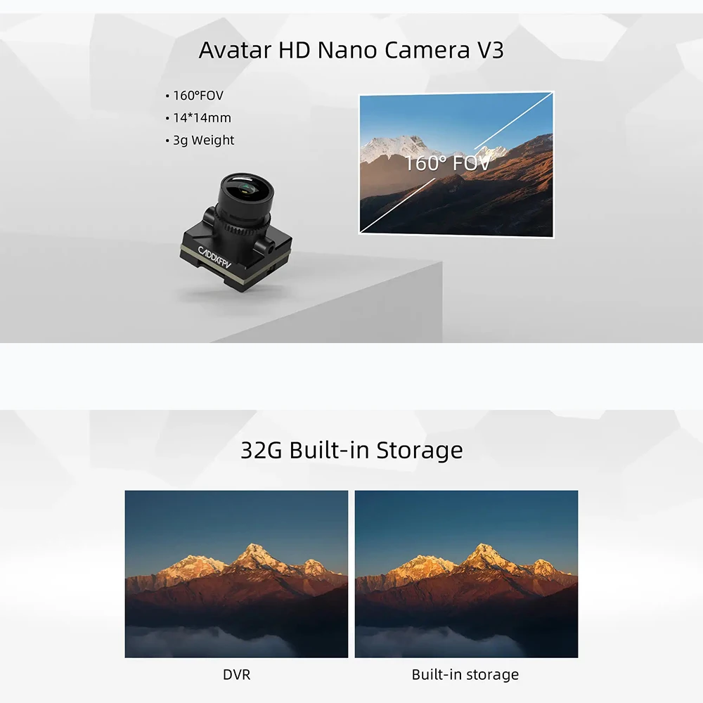 Walksnail Avatar HD Nano Kit V3 for Drones 2 Walksnail Avatar HD Nano Kit V3 for Drones - Image 2