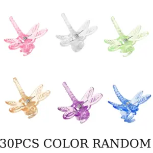 Vibrant Dragonfly Plant Support Clips Set of 30 13 Se35139051c0243779957668021b1ffc66