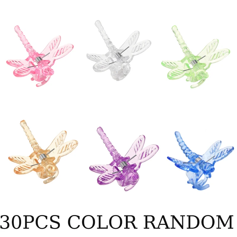 Vibrant Dragonfly Plant Support Clips Set of 30 7 Vibrant Dragonfly Plant Support Clips Set of 30 - Image 7