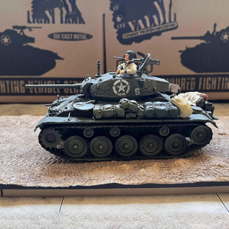 1/32 Scale US Army M24 Light Tank Model 3 1/32 Scale US Army M24 Light Tank Model - Image 3