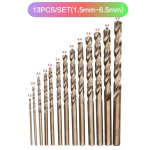 13-Piece M35 Cobalt Drill Bit Set 11 Se38e47bfe5a94bdfaebf6d976de39e7fA