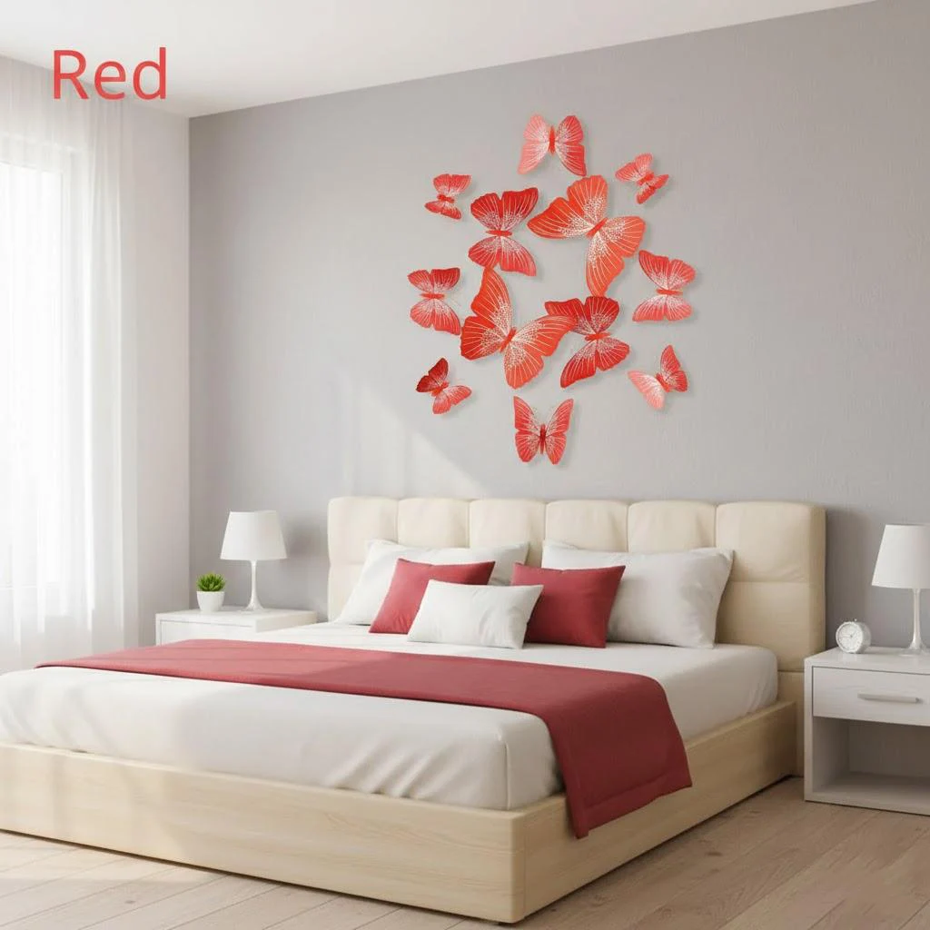 3D Butterfly Wall Decor Set in Multiple Colors 10 3D Butterfly Wall Decor Set in Multiple Colors - Image 10