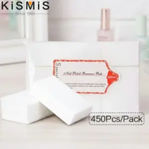Premium Nail Polish Remover Cotton Pads (450 pcs)