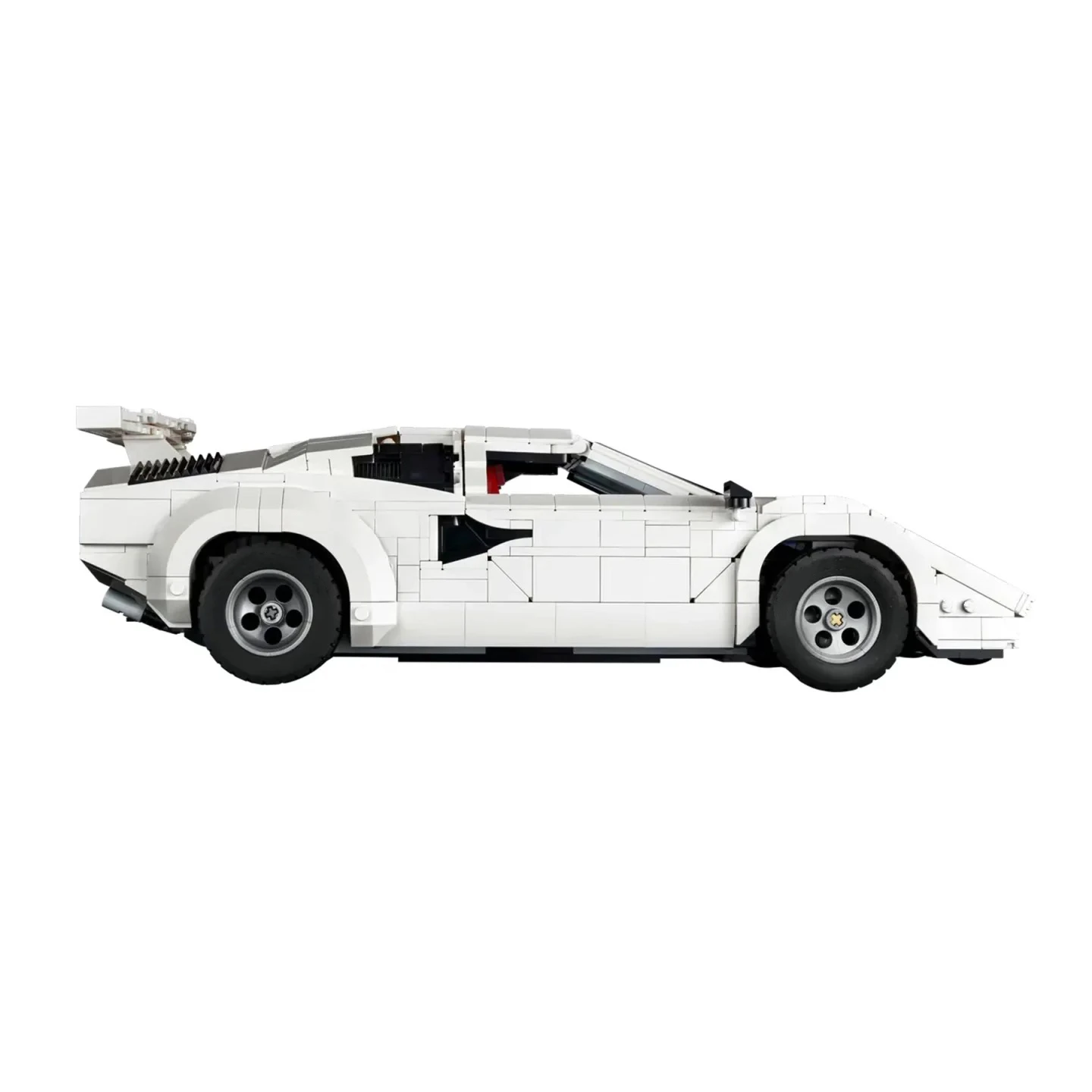 White Lamborghini Countach 5000 Building Set 6 White Lamborghini Countach 5000 Building Set - Image 6