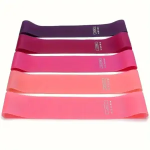 Pink Resistance Band Set for Fitness 9 Se40689568204489d99d9772720252fabe
