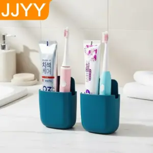 Blue Wall-Mounted Storage Box Organizer