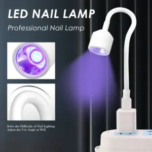 Portable LED Nail Curing Lamp with Adjustable Hose 11 Se42945645ff64d219b4cc80f89d99208y