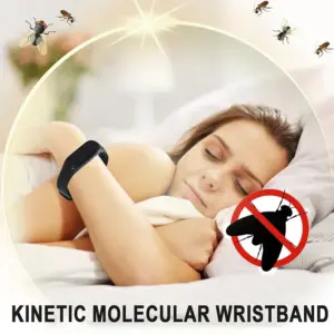 Black Ultrasonic Mosquito Repellent Wristband 10 Se464ad562a2a4da3b5e0b75647c12ca70