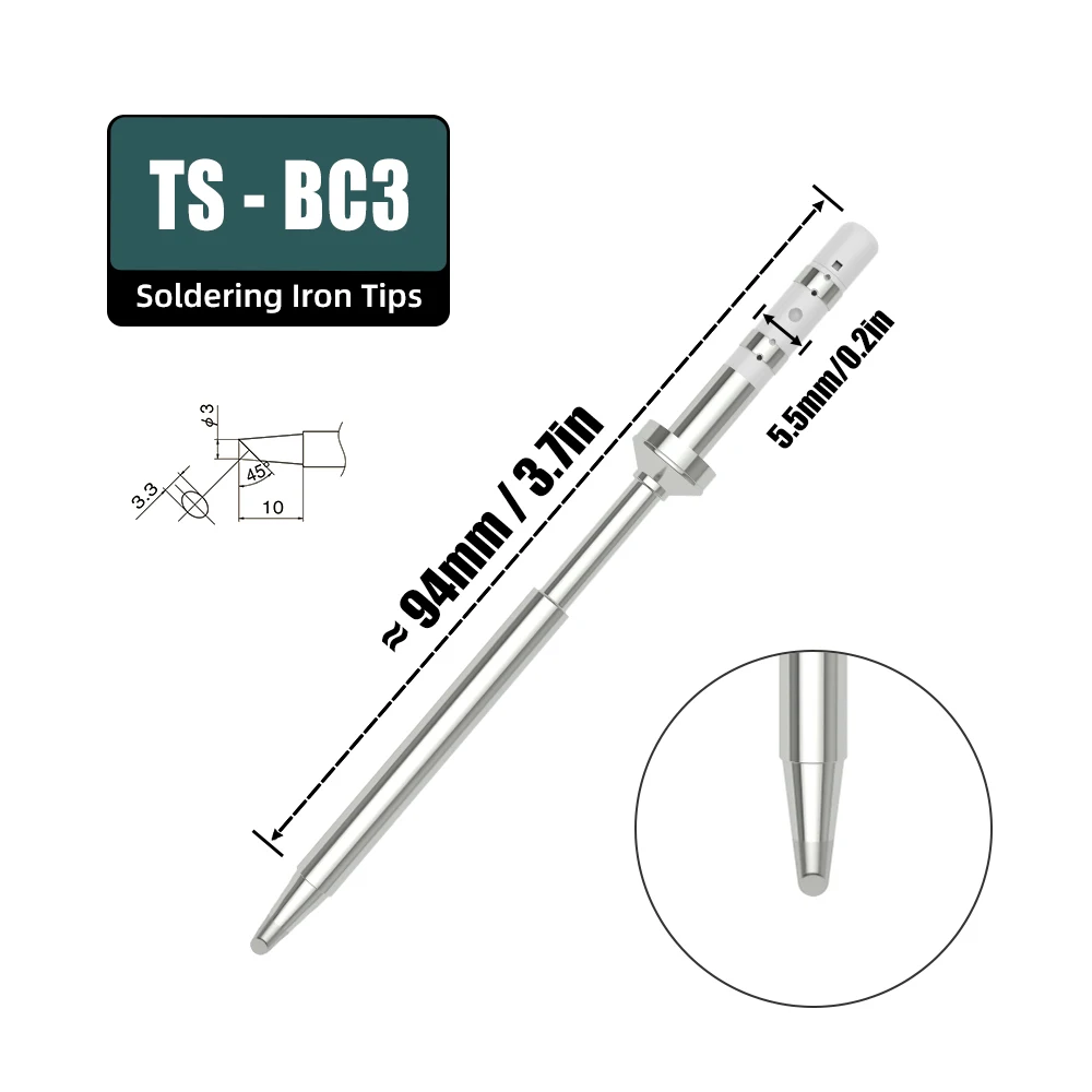 FMchip TS Series Soldering Tip for TS100 10 FMchip TS Series Soldering Tip for TS100 - Image 10