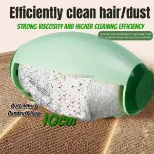 Washable Pet Hair & Lint Remover in Green and White