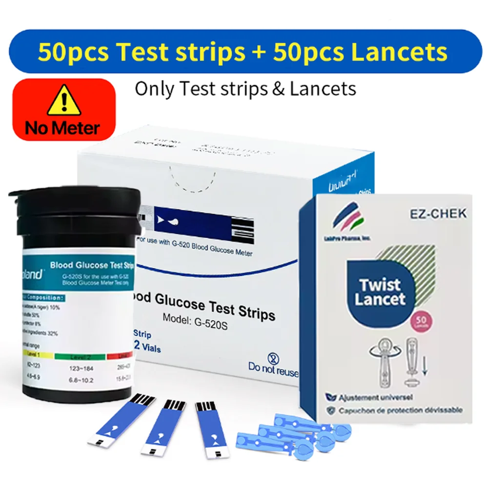 Blood Glucose Test Kit with 150 Strips & Lancets 2 Blood Glucose Test Kit with 150 Strips & Lancets - Image 2
