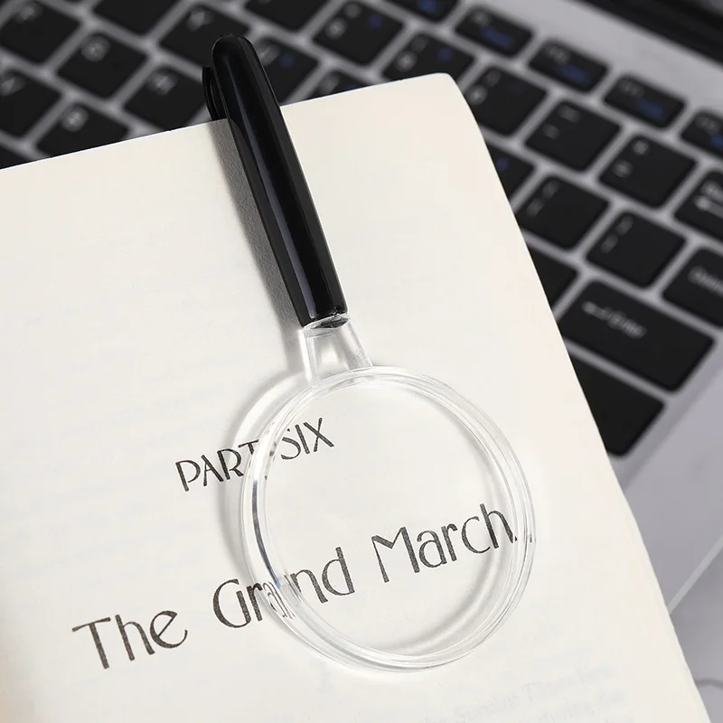 50mm Acrylic Handheld Magnifying Glass 3 50mm Acrylic Handheld Magnifying Glass - Image 3