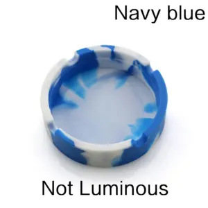 Glow-in-the-Dark Silicone Ashtray with Notches 18 Se51be1cb557d46c493bcb7cb539794c9d