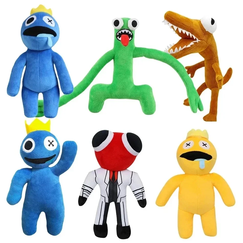 Colorful Rainbow Friends Plush Toys Collection 1 Colorful Rainbow Friends Plush Toys Collection