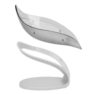 Leaf-Shaped Soap Dish with Suction Base 11 Se57c1ebc47ff4be49ff4fc27a34b00696