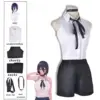 Anime Reze Chainsaw Cosplay Costume Set for Women