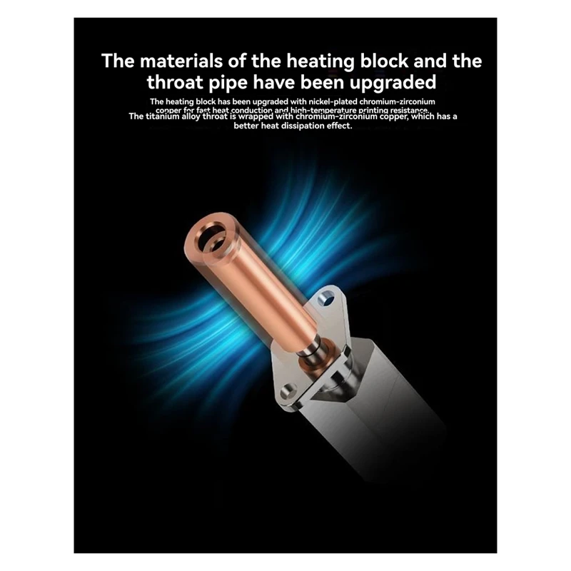 High-Performance Hotend Kit for Bambu Lab X1 & P1 Series 6 High-Performance Hotend Kit for Bambu Lab X1 & P1 Series - Image 6