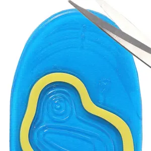 Vibrant Blue Silicone Gel Insoles for Comfort 12 Se5cc2ee9d0904151864cfbf8a1493896Y