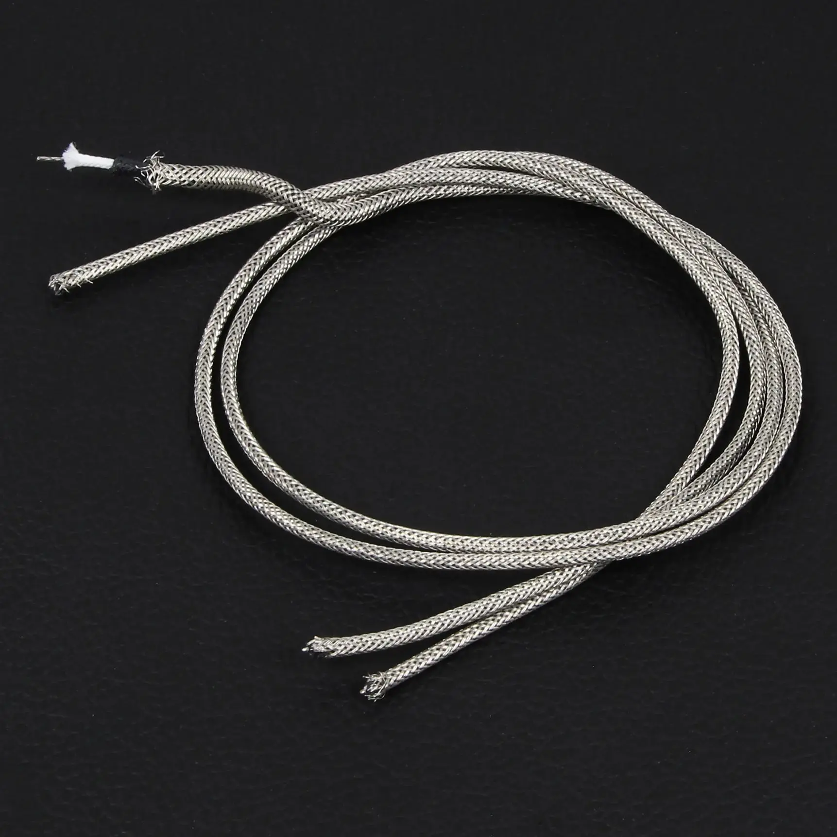 Vintage Nickel Braided Guitar Wiring Wires Set 3 Vintage Nickel Braided Guitar Wiring Wires Set - Image 3
