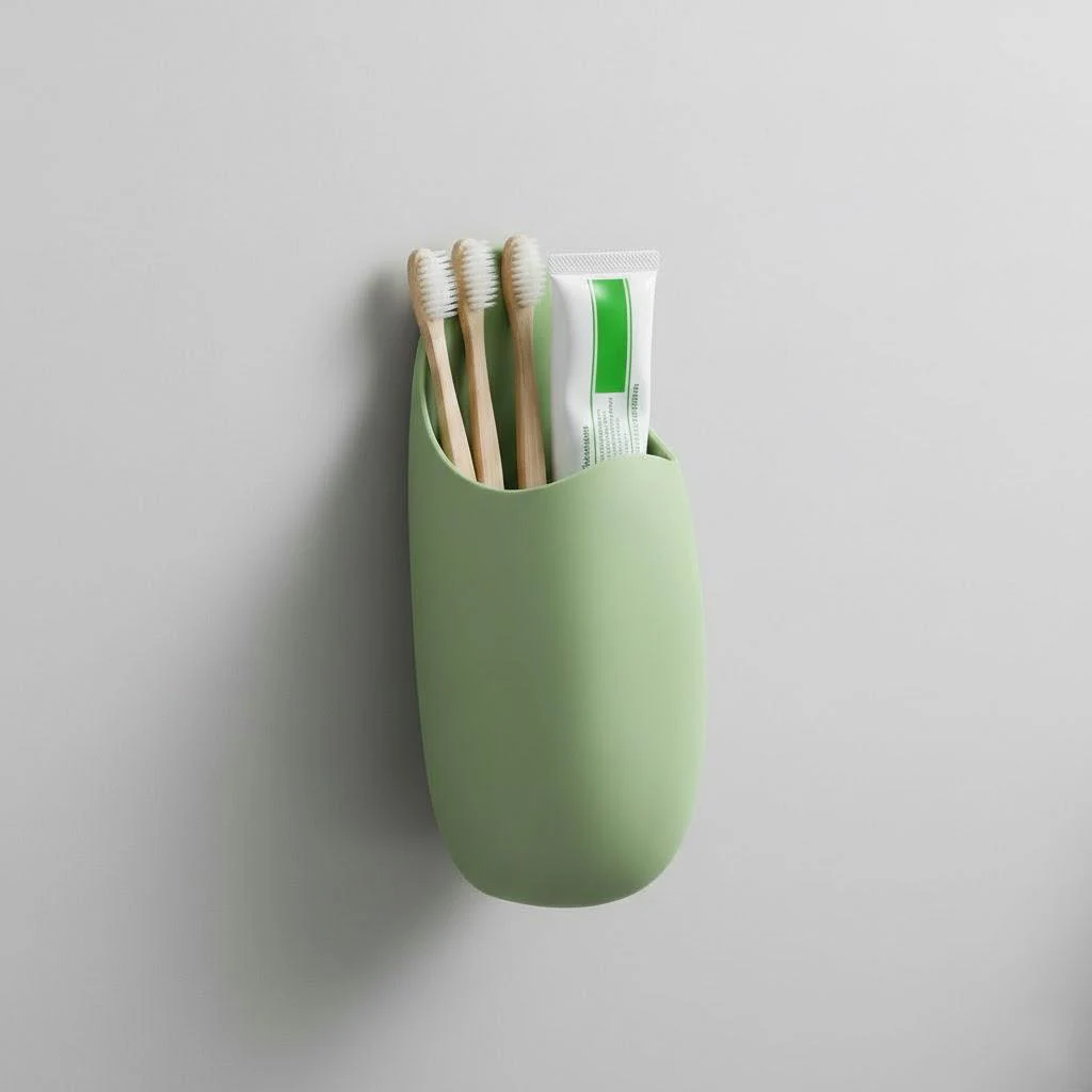 Silicone Bathroom Organizer Wall Mount 10 Silicone Bathroom Organizer Wall Mount - Image 10