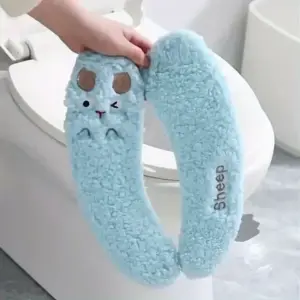Cozy Plush Toilet Seat Cover Set 11 Se66058f2dcbc4614be5e95e71afb9412i