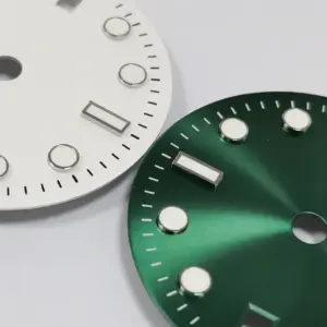 29mm Stainless Steel Green Watch Dial for NH34 14 Se6b6214a3b634eed96f3c47045ab8fd7i