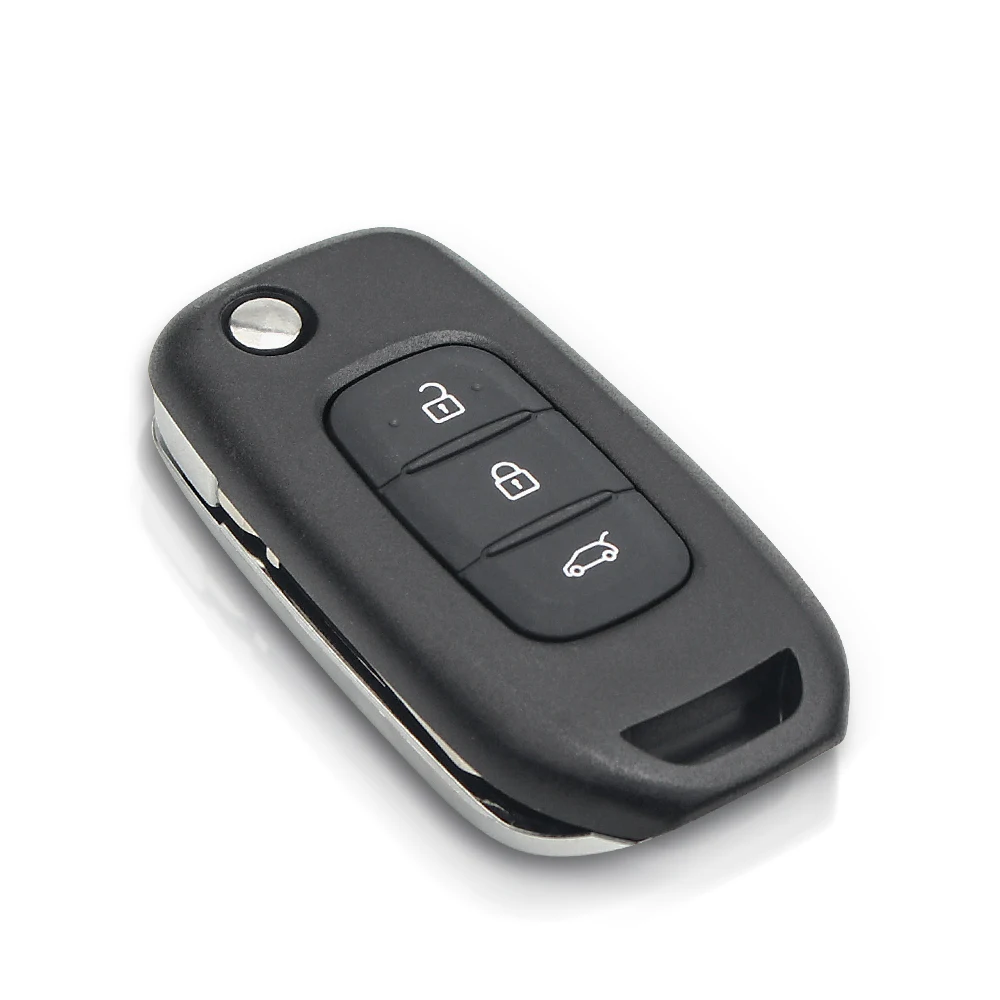 Renault & Dacia Black Key Shell Replacement 2 Renault & Dacia Black Key Shell Replacement - Image 2