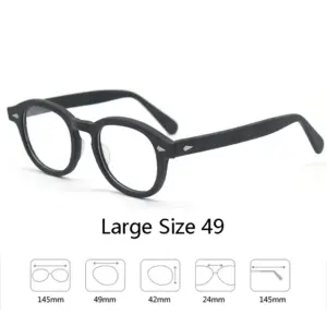 Vintage Unisex Acetate Optical Eyeglasses Frames 19 Se6d11fb48ed54d57aa5d6238e9c6cd81D