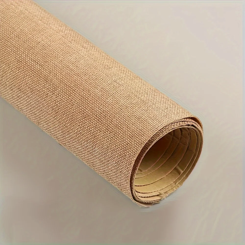Natural Hemp Burlap Paper Roll for Crafts 5 Natural Hemp Burlap Paper Roll for Crafts - Image 5