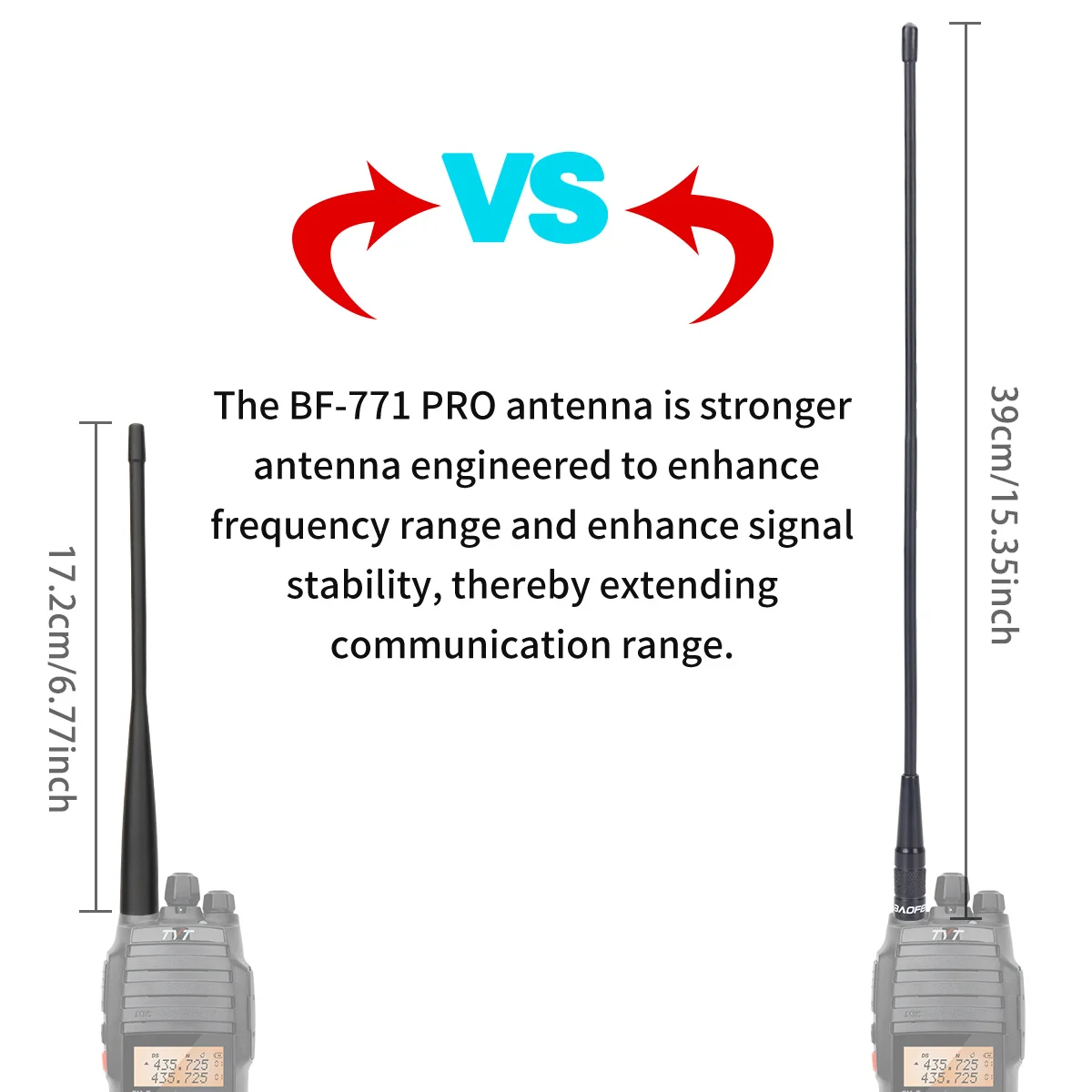 Black Dual-Band Radio Antenna 39cm (15.35") 6 Black Dual-Band Radio Antenna 39cm (15.35") - Image 6