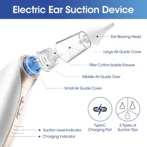Wireless White Ear Cleaner with Adjustable Suction 12 Se7275d957e8a4a3c921c52a4e324cfeek