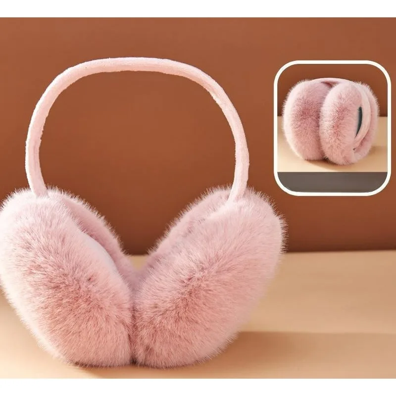 Foldable Plush Earmuffs for Women 7 Foldable Plush Earmuffs for Women - Image 7