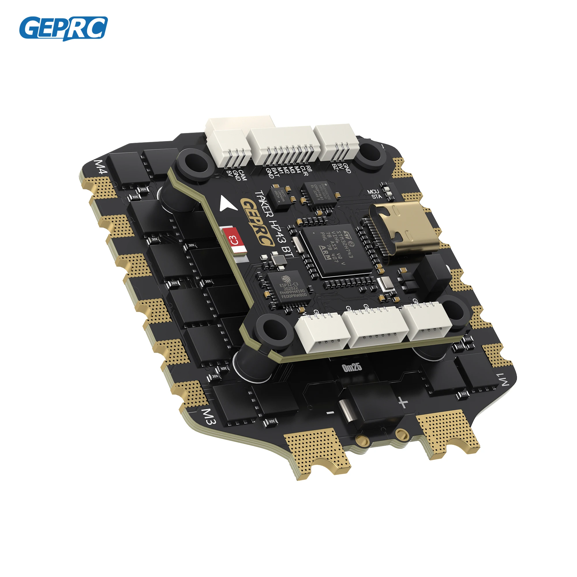 GEPRC TAKER H743 BT 8Bit FPV Stack with 80A ESC 5 GEPRC TAKER H743 BT 8Bit FPV Stack with 80A ESC - Image 5