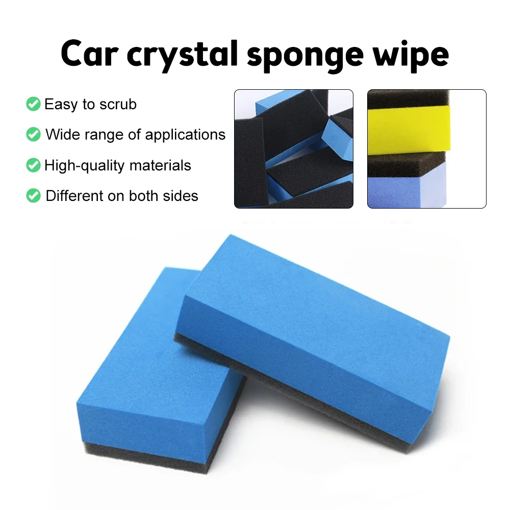 Durable Blue Ceramic Coating Sponge for Cars 2 Durable Blue Ceramic Coating Sponge for Cars - Image 2