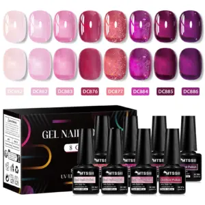 Elegant 8-Piece Jelly Gel Nail Polish Set 18 Se87d6a054cdc437ca5e374ad265c15cdZ