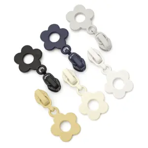 Colorful Flower Zipper Pulls Set for #3 Zippers 14 Se88c6127c8654cd4abd7d16cd521cd47j