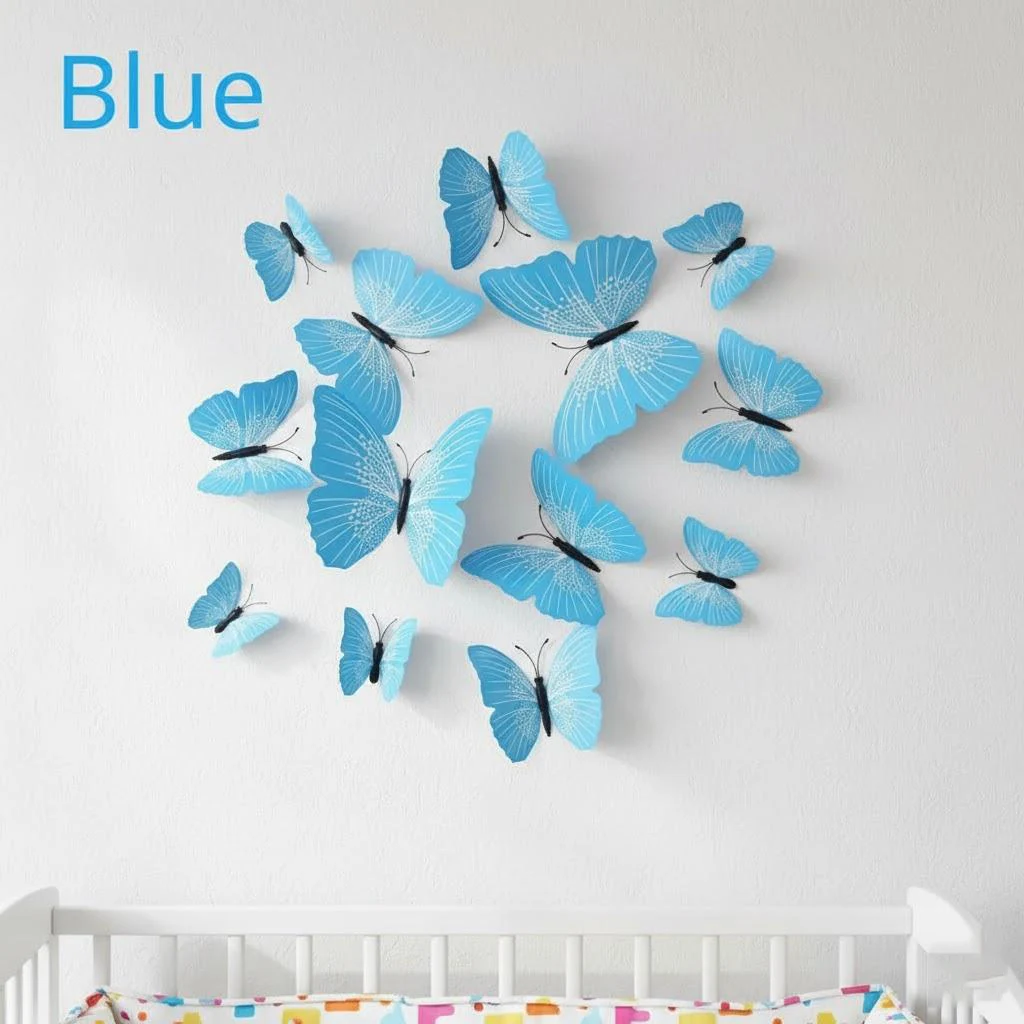 3D Butterfly Wall Decor Set in Multiple Colors 7 3D Butterfly Wall Decor Set in Multiple Colors - Image 7